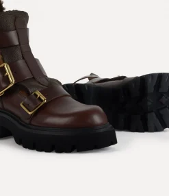 Boots|Vivienne Westwood Rome Commando Boots BROWN