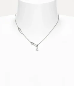 Necklaces|Vivienne Westwood Safety Pin Pendant Necklace