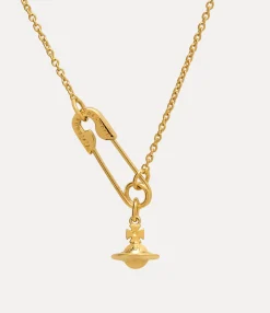 Necklaces|Vivienne Westwood Safety Pin Pendant Necklace