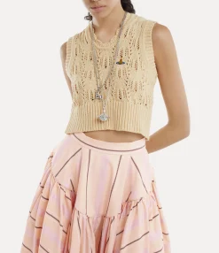 Knitwear|Vivienne Westwood Samantha Top CREAM
