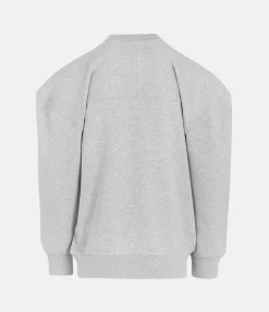 Knitwear And Sweatshirts|Vivienne Westwood Sander Sweatshirt GREY MELANGE