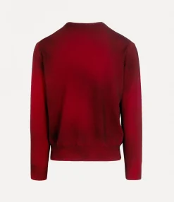 Knitwear And Sweatshirts|Vivienne Westwood Sean Round Neck Jumper RED/BLACK