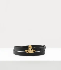 Belts And Harnesses|Belts And Harnesses|Vivienne Westwood Small Line Orb Buckle Belt
