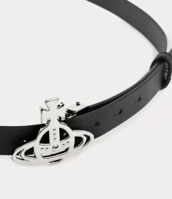 Belts And Harnesses|Belts And Harnesses|Vivienne Westwood Small Line Orb Buckle Belt