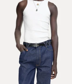 Belts And Harnesses|Belts And Harnesses|Vivienne Westwood Small Line Orb Buckle Belt