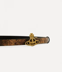 Belts And Harnesses|Belts And Harnesses|Vivienne Westwood Small Line Orb Buckle Belt