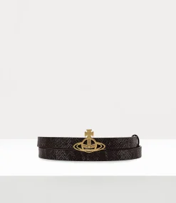 Belts And Harnesses|Belts And Harnesses|Vivienne Westwood Small Line Orb Buckle Belt