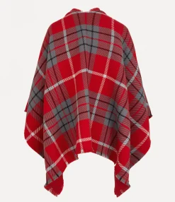 Scarves And Ponchos|Scarves And Ponchos|Vivienne Westwood Tartan Poncho
