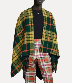 Scarves And Ponchos|Scarves And Ponchos|Vivienne Westwood Tartan Poncho