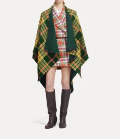 Scarves And Ponchos|Scarves And Ponchos|Vivienne Westwood Tartan Poncho