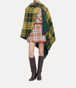 Scarves And Ponchos|Scarves And Ponchos|Vivienne Westwood Tartan Poncho