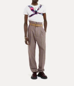T-Shirts And Polos|Vivienne Westwood Tie Bondage Peru T-shirt WHITE
