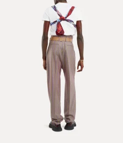 T-Shirts And Polos|Vivienne Westwood Tie Bondage Peru T-shirt WHITE