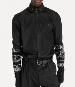 Shirts|Vivienne Westwood Two Button Krall Shirt BLACK