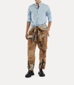 Shirts|Vivienne Westwood Two Button Krall Shirt BLUE