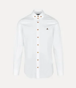 Shirts|Vivienne Westwood Two Button Krall Shirt WHITE