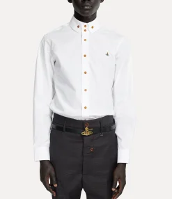 Shirts|Vivienne Westwood Two Button Krall Shirt WHITE