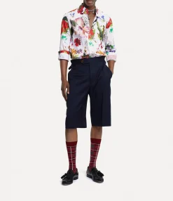 Shirts|Vivienne Westwood Two Button Krall Shirt FLOWERS