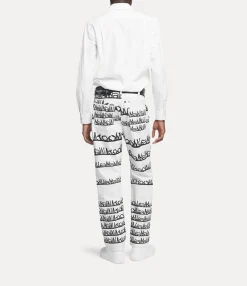 Shirts|Vivienne Westwood Two Button Krall Shirt WHITE STRIPES