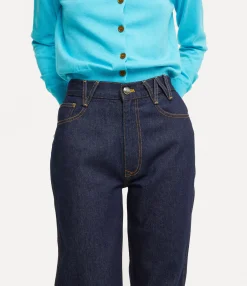 Trousers And Shorts|Vivienne Westwood W Ray 5 Pocket Jeans SUNKEN ORB/INDIGO