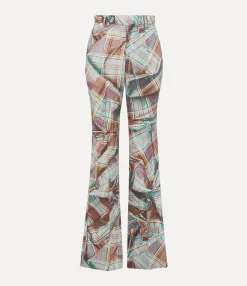 Trousers And Shorts|Vivienne Westwood W Ray Trousers MULTI TARTAN