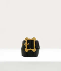 Belts And Harnesses|Belts And Harnesses|Vivienne Westwood Wide Frame Buckle Belt