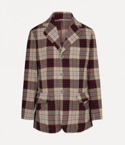 Coats And Jackets|Vivienne Westwood Wreck Jacket RED CHECK
