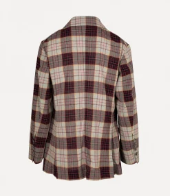 Coats And Jackets|Vivienne Westwood Wreck Jacket RED CHECK