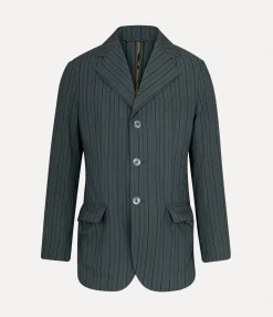 Coats And Jackets|Vivienne Westwood Wreck Jacket GREY STRIPES