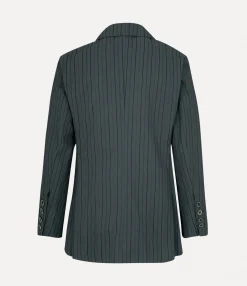 Coats And Jackets|Vivienne Westwood Wreck Jacket GREY STRIPES