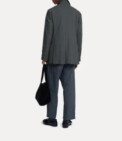 Coats And Jackets|Vivienne Westwood Wreck Jacket GREY STRIPES